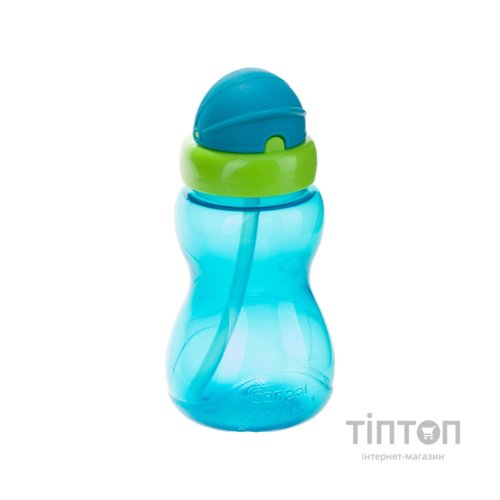 Поїльник-непроливайка Canpol babies з трубкою 270 мл Блакитний (56/109_blu)