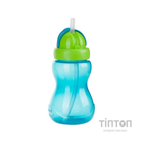 Поїльник-непроливайка Canpol babies з трубкою 270 мл Блакитний (56/109_blu)