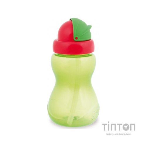 Поїльник-непроливайка Canpol babies з трубкою 270 мл салатовий (56/109_gre)