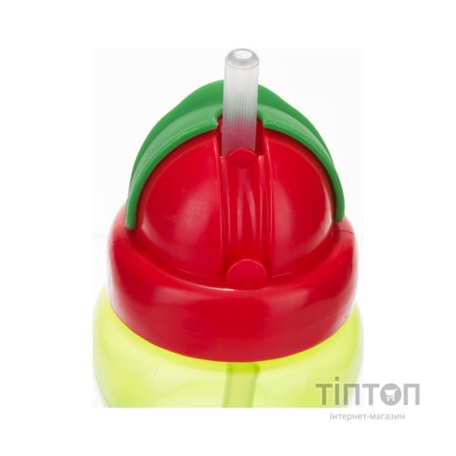 Поїльник-непроливайка Canpol babies з трубкою 270 мл салатовий (56/109_gre)