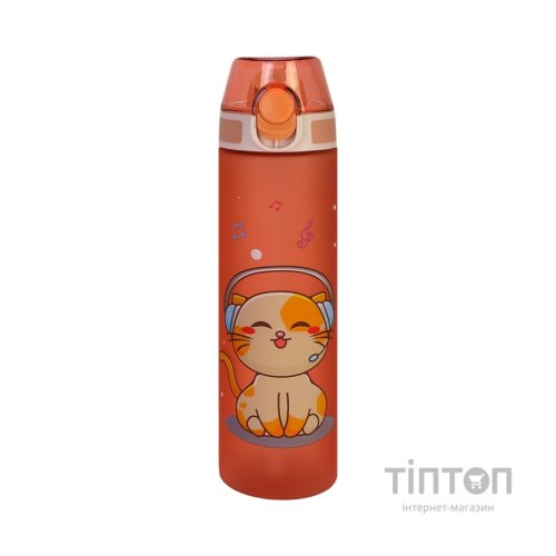 Поїльник-непроливайка Cool For School Cat Vibes, 750 мл, рожева (CF61315)