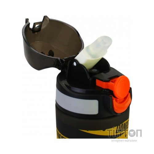 Поїльник-непроливайка Cool For School Danger, 750 мл, чорна (CF61312)