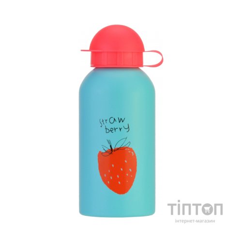 Поїльник-непроливайка Cool For School Strawberry, 500 мл., блакитна (CF61303)