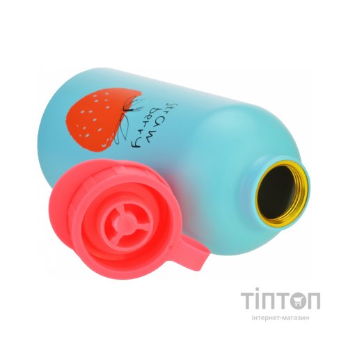Поїльник-непроливайка Cool For School Strawberry, 500 мл., блакитна (CF61303)