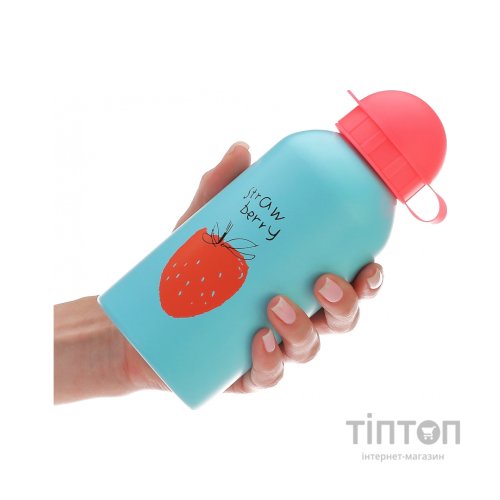 Поїльник-непроливайка Cool For School Strawberry, 500 мл., блакитна (CF61303)