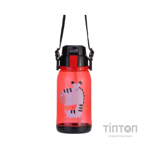 Поїльник-непроливайка Cool For School Zebra, 650 мл, чорна (CF61300)