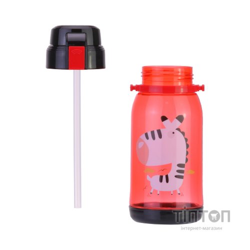Поїльник-непроливайка Cool For School Zebra, 650 мл, чорна (CF61300)