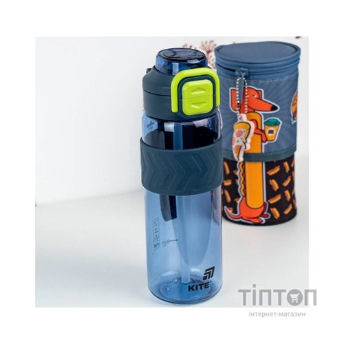 Поїльник-непроливайка Kite 800 мл, синьо-зелена (K25-1234-2)