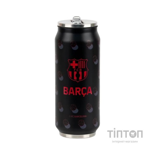 Поїльник-непроливайка Kite FC Barcelona термочашка з трубочкою, 500 мл (BC25-1264)