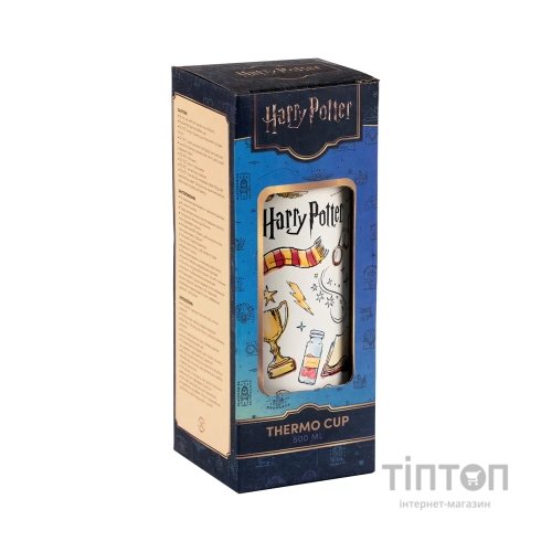 Поїльник-непроливайка Kite Harry Potter термочашка з трубочкою, 500 мл (HP25-1264)