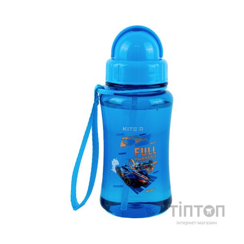 Поїльник-непроливайка Kite Hot Wheels HW24-399, 350 мл, синя (HW24-399)
