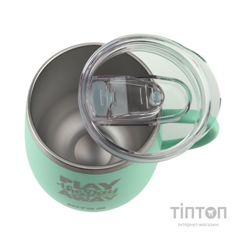 Поїльник-непроливайка Kite Play all day away термокружка 360 мл, бірюзова (K22-378-02-1)