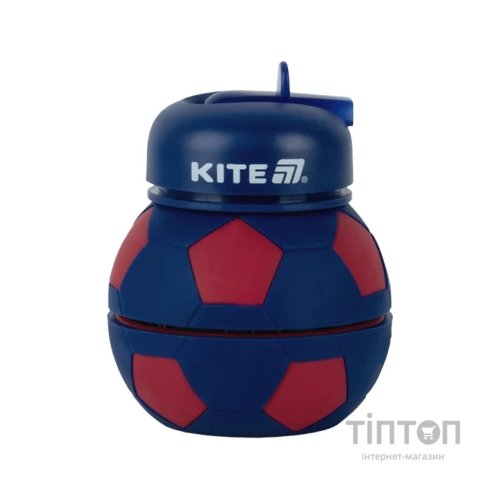 Поїльник-непроливайка Kite силіконова , 550 мл, червоно-синя (K26-1272-3)