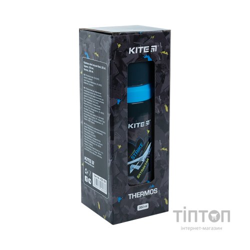 Поїльник-непроливайка Kite Термос 350 мл, Bayraktar (K23-301)
