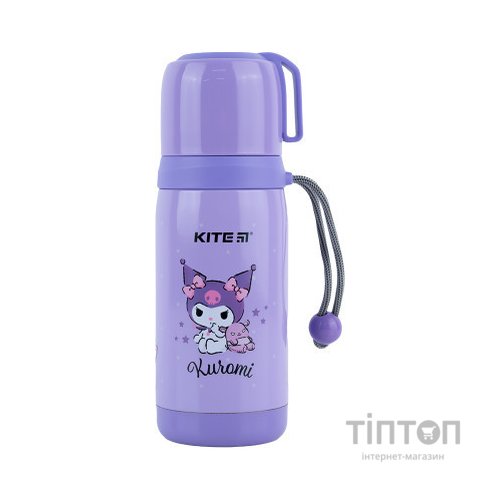 Поїльник-непроливайка Kite термос 350 мл, Kuromi (HK24-301)