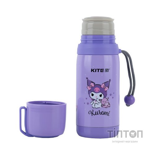 Поїльник-непроливайка Kite термос 350 мл, Kuromi (HK24-301)