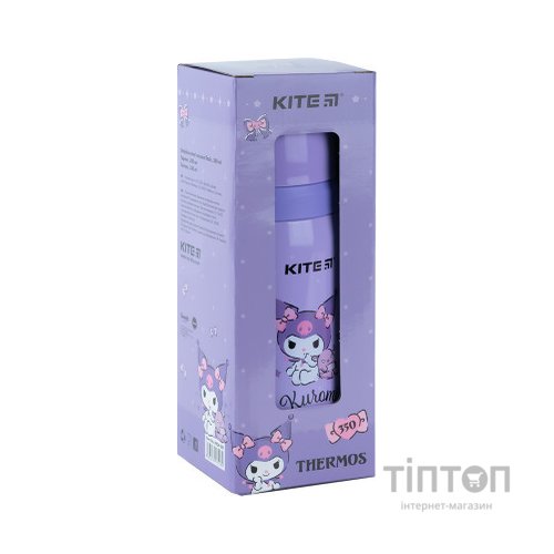 Поїльник-непроливайка Kite термос 350 мл, Kuromi (HK24-301)