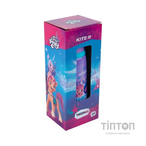 Поїльник-непроливайка Kite Термос My Little Pony 350 мл Фіолетовий (LP23-305)
