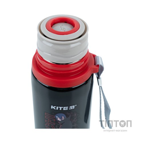 Поїльник-непроливайка Kite Термос Naruto 350 мл Чорний (NR23-305)