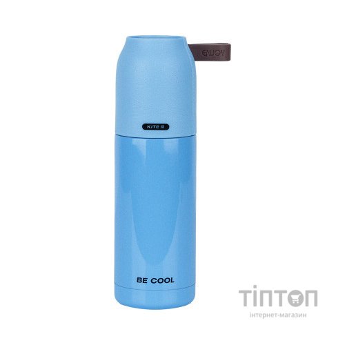 Поїльник-непроливайка Kite Термос Pearl, 350 мл, блакитний (K24-302-4)
