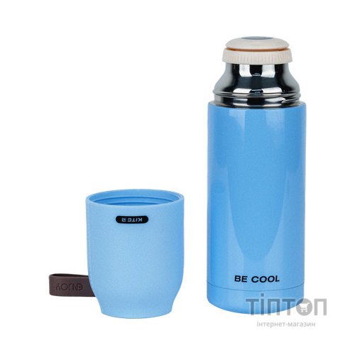 Поїльник-непроливайка Kite Термос Pearl, 350 мл, блакитний (K24-302-4)