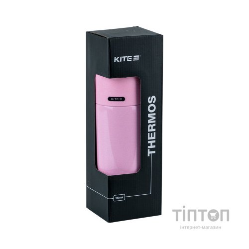 Поїльник-непроливайка Kite Термос Pearl, 350 мл, рожевий (K24-302-3)