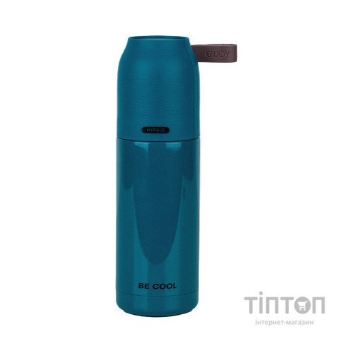 Поїльник-непроливайка Kite Термос Pearl, 350 мл, зелений (K24-302-2)