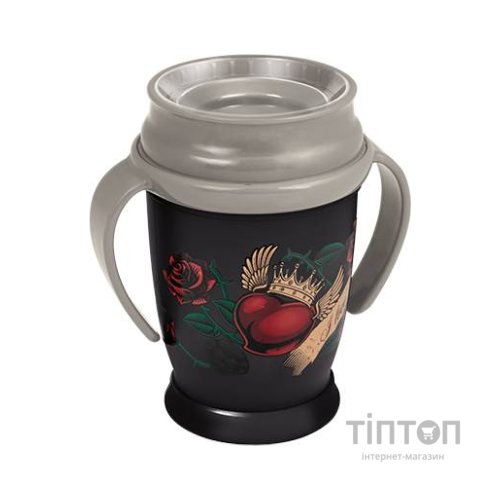 Поїльник-непроливайка Lovi 360 Drink Master I Love 250 мл (1/607new)