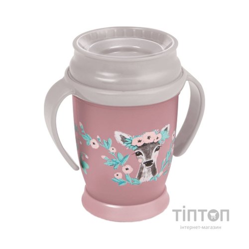 Поїльник-непроливайка Lovi 360 Drink Master Wild Soul Girl 250 мл (1/604new)