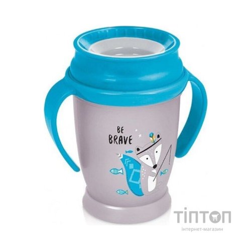 Поїльник-непроливайка Lovi 360 з ручками Junior Indian Summer Boy 250 мл (1/592new)