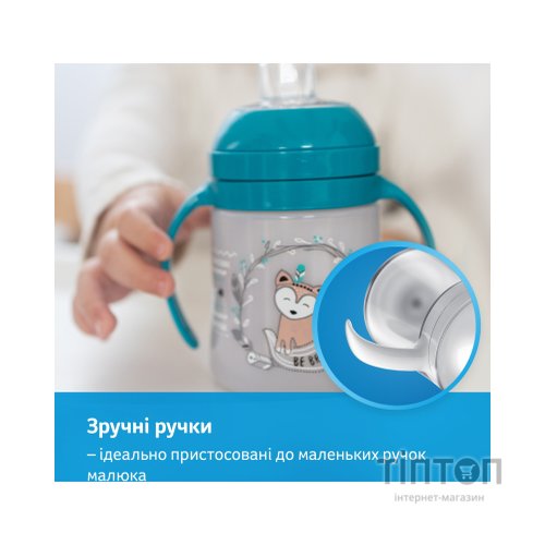 Поїльник-непроливайка Lovi Easy Switch Indian Summer 150 мл (35/352)