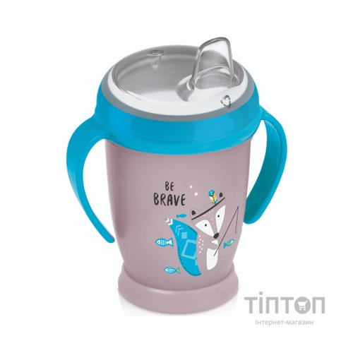 Поїльник-непроливайка Lovi Indian Summer Junior 250 мл Блакитний (35/346boy)