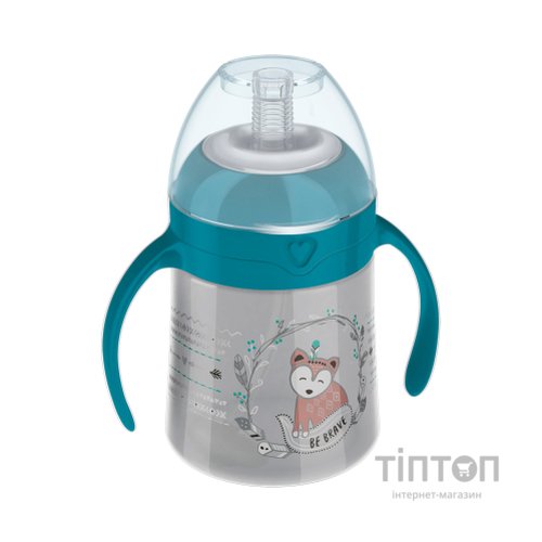 Поїльник-непроливайка Lovi Indian Summer з трубочкою та обтяжувачем 150 мл (35/362)