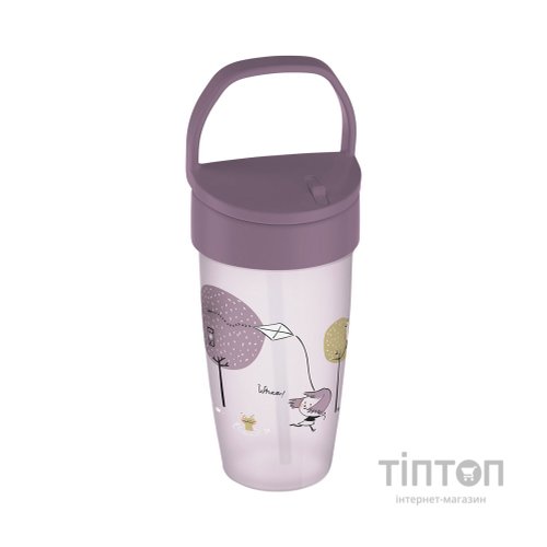 Поїльник-непроливайка Lovi Lovely Boy із силіконовою трубочкою 350 мл (35/355girl)