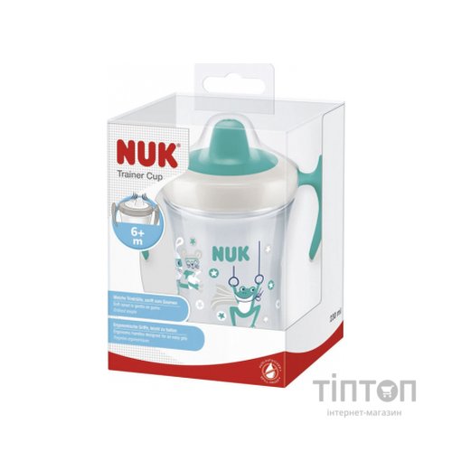 Поїльник-непроливайка Nuk Evolution Trainer Friends 230 мл (3953131)