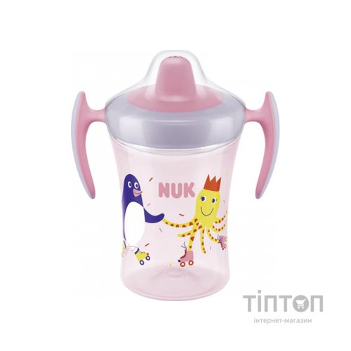 Поїльник-непроливайка Nuk Evolution Trainer Fun 230 мл (3953130)