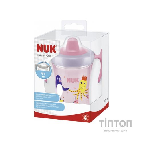 Поїльник-непроливайка Nuk Evolution Trainer Fun 230 мл (3953130)