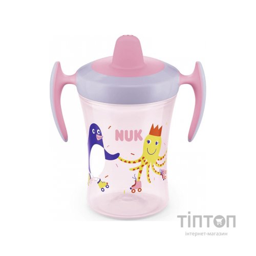 Поїльник-непроливайка Nuk Evolution Trainer Fun 230 мл (3953130)