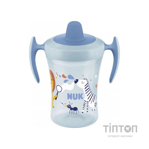 Поїльник-непроливайка Nuk Evolution Trainer Zebra 230 мл (3953129)