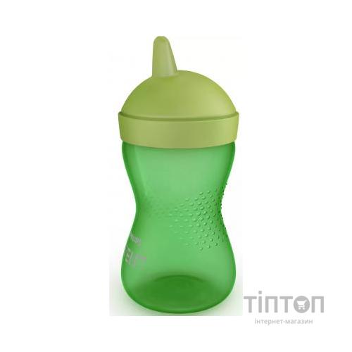 Поїльник-непроливайка Philips AVENT з твердим носиком Зелена 300 мл (SCF804/03)