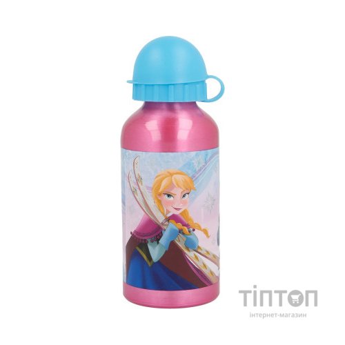 Поїльник-непроливайка Stor Disney - Frozen Iridescent Aqua, Aluminium Bottle 400 ml (Stor-17934)
