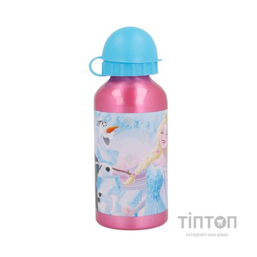 Поїльник-непроливайка Stor Disney - Frozen Iridescent Aqua, Aluminium Bottle 400 ml (Stor-17934)