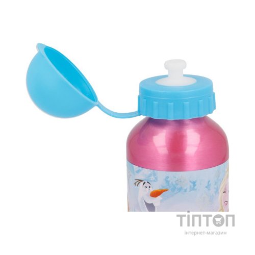 Поїльник-непроливайка Stor Disney - Frozen Iridescent Aqua, Aluminium Bottle 400 ml (Stor-17934)