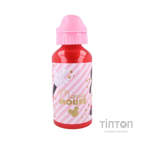 Поїльник-непроливайка Stor Disney - Minnie Electric Doll, Aluminium Bottle 500 ml (Stor-18839)