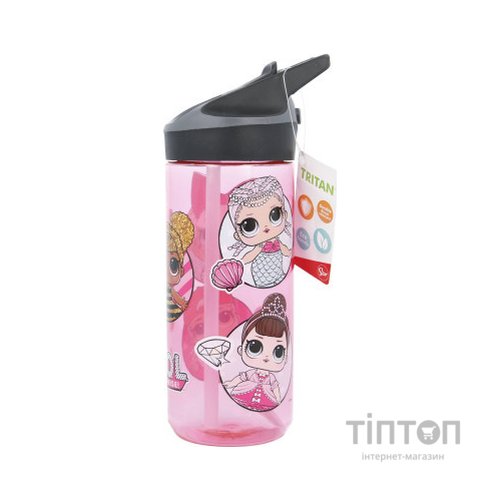 Поїльник-непроливайка Stor LOL Surprise - Rock On, Tritan Premium Bottle 620 ml (Stor-16897)