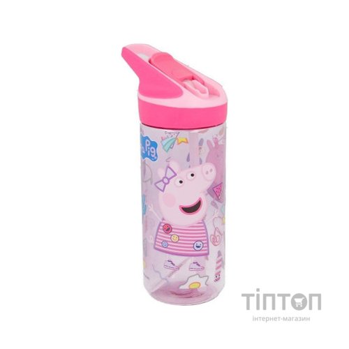 Поїльник-непроливайка Stor Peppa Pig - Haze, Tritan Premium Bottle 620 ml (Stor-13997)