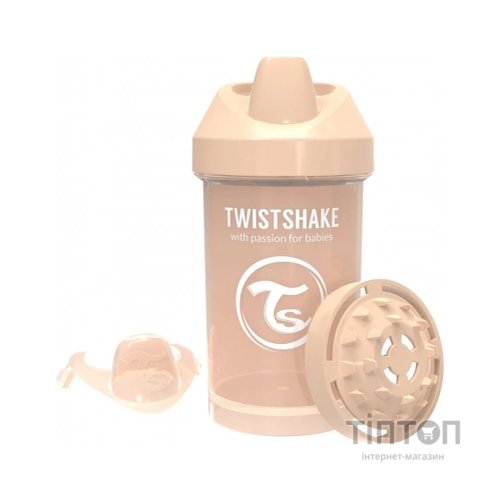 Поїльник-непроливайка Twistshake 300 мл 78277 бежева (69890)