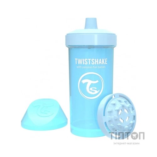 Поїльник-непроливайка Twistshake 360 мл 78280 світло-блакитна (69894)