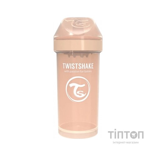 Поїльник-непроливайка Twistshake 360 мл 78283 бежева (69897)