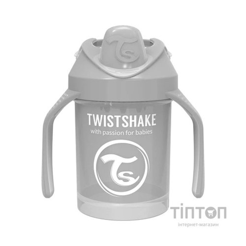 Поїльник-непроливайка Twistshake Міні 230 мл .Сіра (69882)